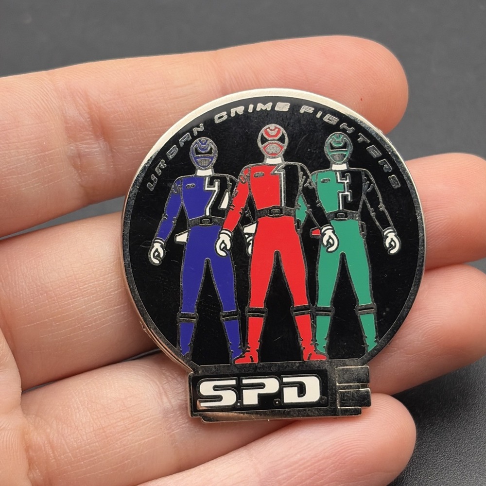 Power Rangers SPD Urban Crime Fighters Lapel Hat Pin